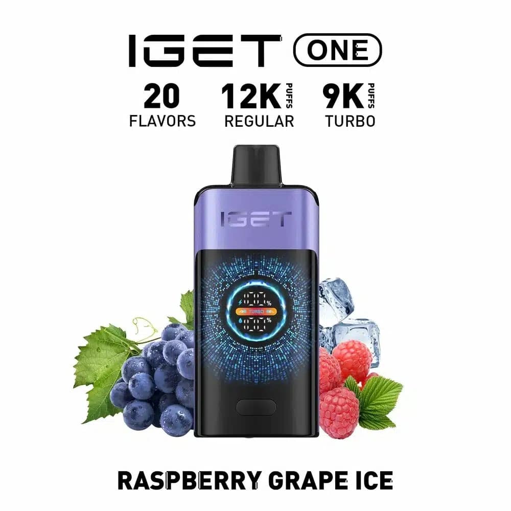 IGET ONES Raspberry Grape Ice