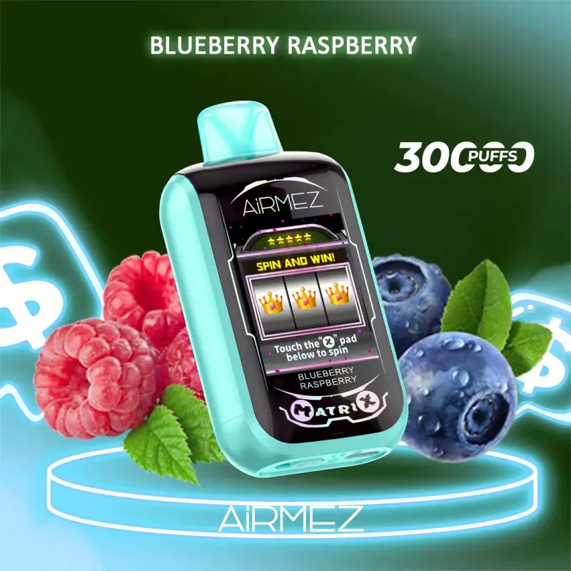 Airmez Matrix Pro 30000 Puffs – Blueberry Raspberry