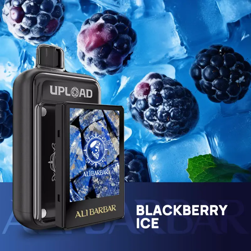 ALIBARBAR UPLOAD 25000 PUFFS – Blackberry Ice
