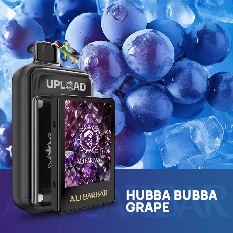 ALIBARBAR UPLOAD 25000 PUFFS – Grape Blast