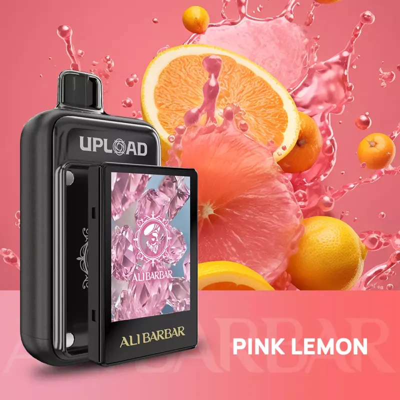 ALIBARBAR UPLOAD 25000 PUFFS – Pink Lemon