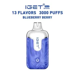 Blueberry Berry – IGET Halo Vape Kit 3000 Puffs
