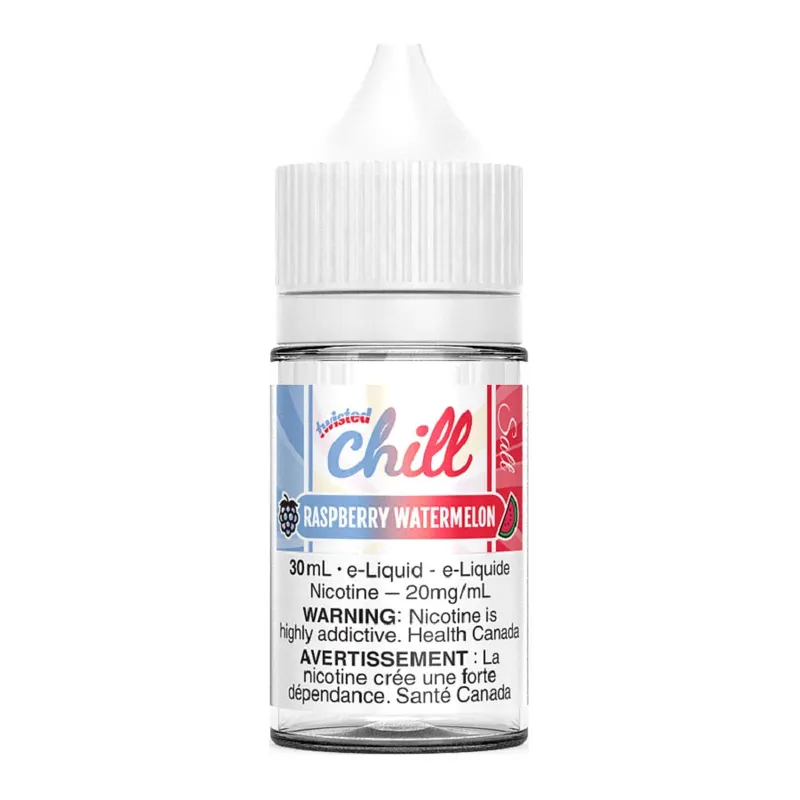 Chill Twisted Salt E-Liquid – Raspberry Watermelon 30ml