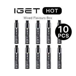 IGET Hot Box Mixed Flavours (10PCS)