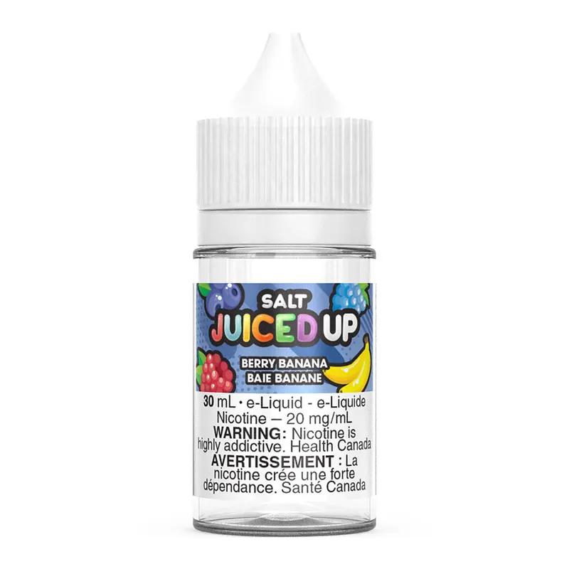Juiced Up Salt-Nic E-Liquid – Berry Banana 30ml