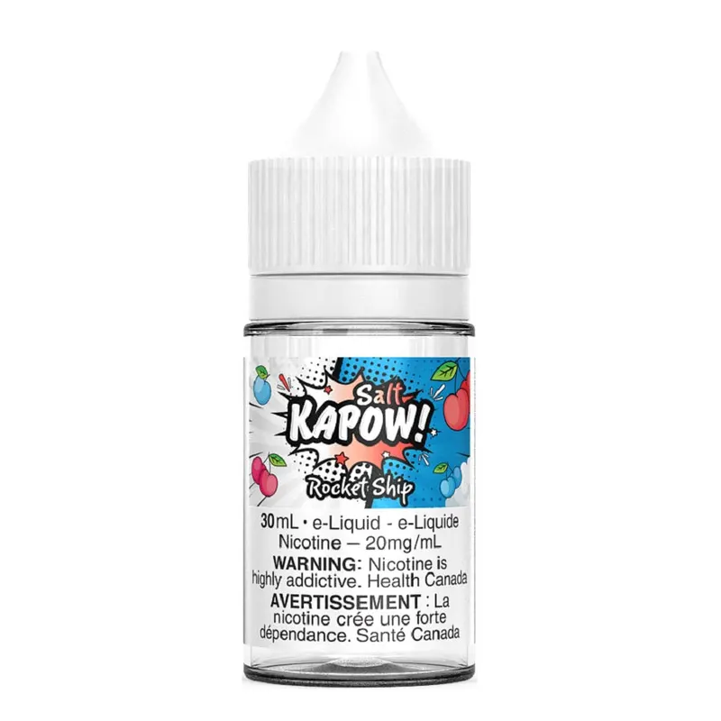 Kapow Salt E-liquid – Rocket Ship 30ml