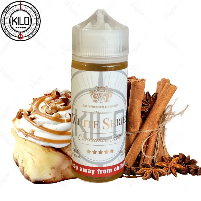 Kilo | White Series | Cinnamon Roll 120ml