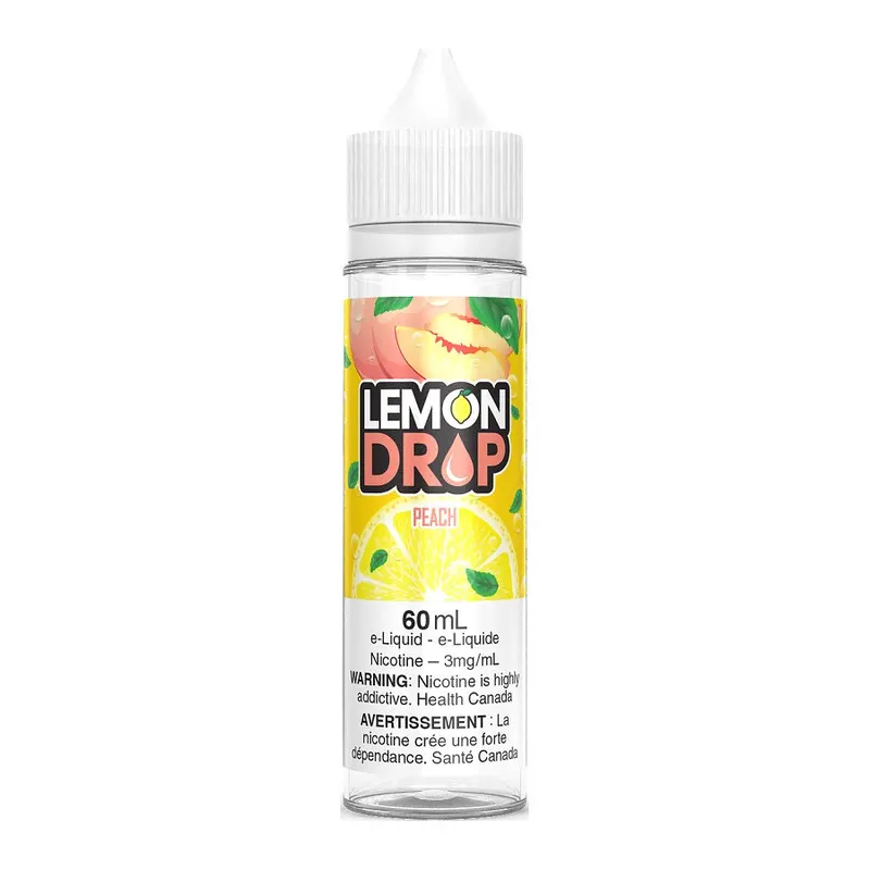 Lemon Drop Freebase E-Liquid – Peach 60ml
