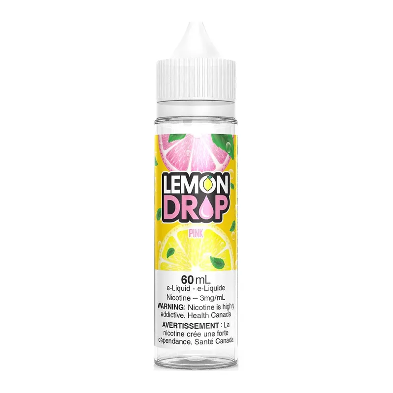 Lemon Drop Freebase E-Liquid – Pink 60ml