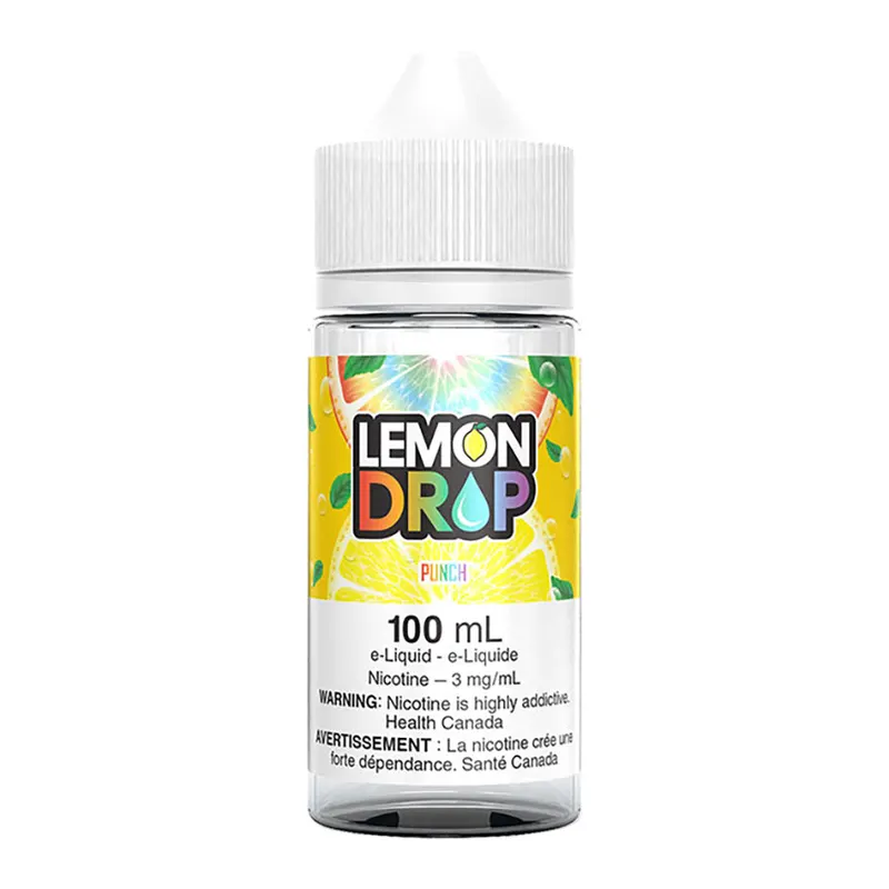 Lemon Drop Freebase E-Liquid – Punch 100ml