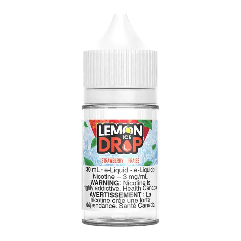 Lemon Drop Ice Freebase E-Liquid – Strawberry 30ml