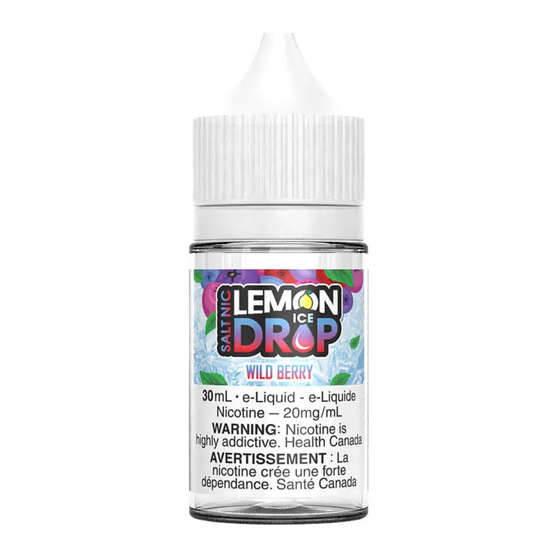 Lemon Drop Ice Salt Nic E-Liquid – Wild Berry 30ml