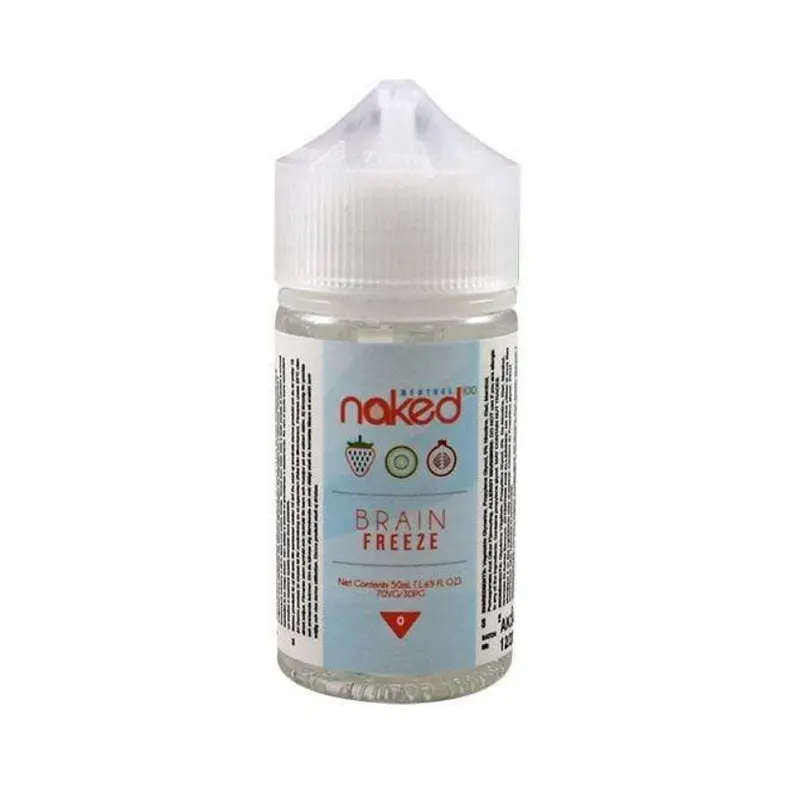 NAKED 100 E-Liquid 50ml Shortfill – Brain Freeze