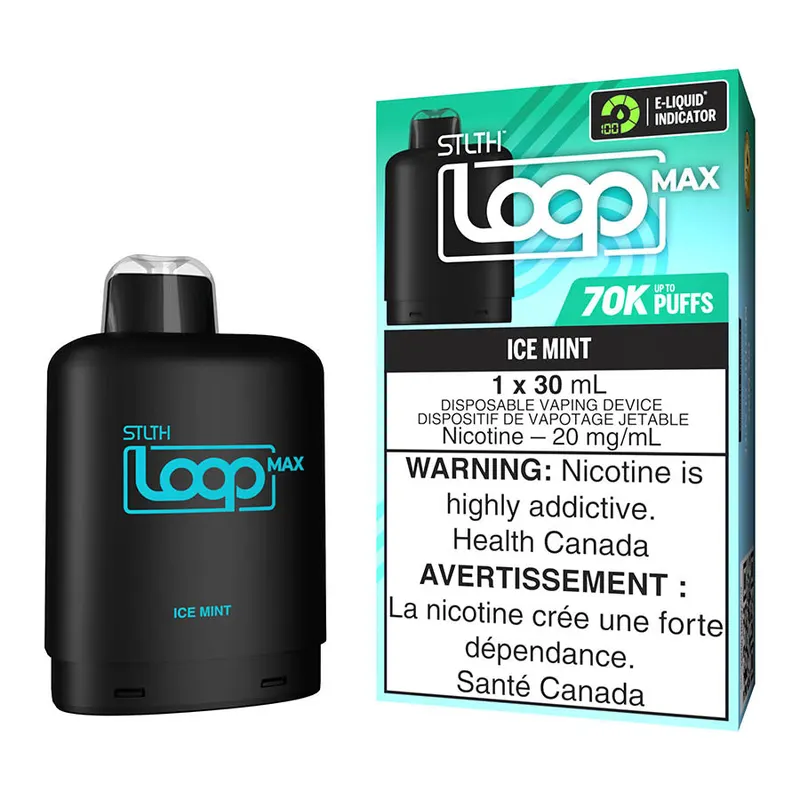 STLTH Loop Max E-Liquid Pod Pack – Ice Mint