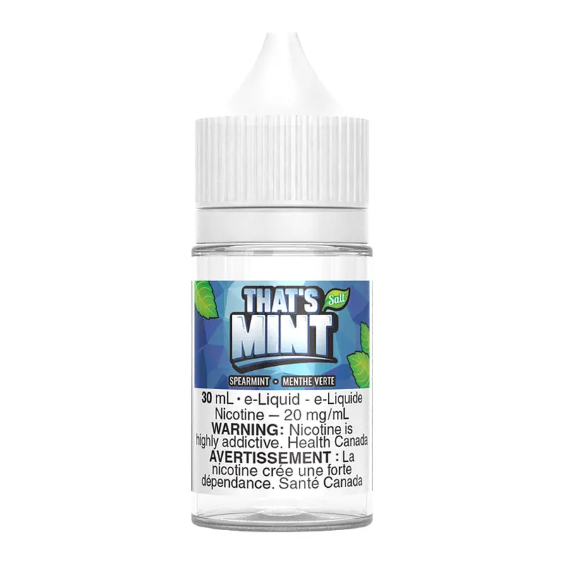 That’s Mint Salt-Nic E-Liquid – Spearmint 30ml