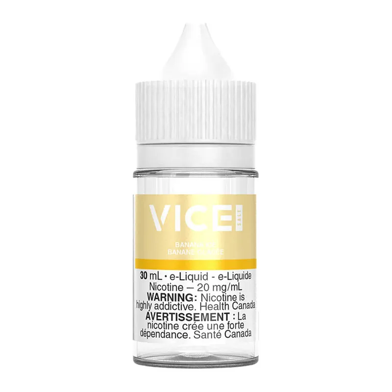 Vice Salt Nic E-Liquid – Banana Ice 30ml